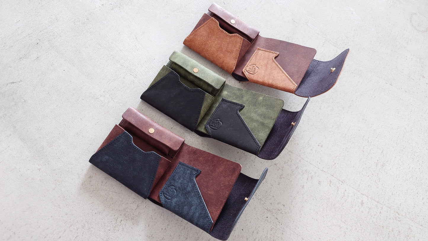 TAHOE Compact Wallet pueblo leather コンパクトウォレット プエブロレザー2TONE