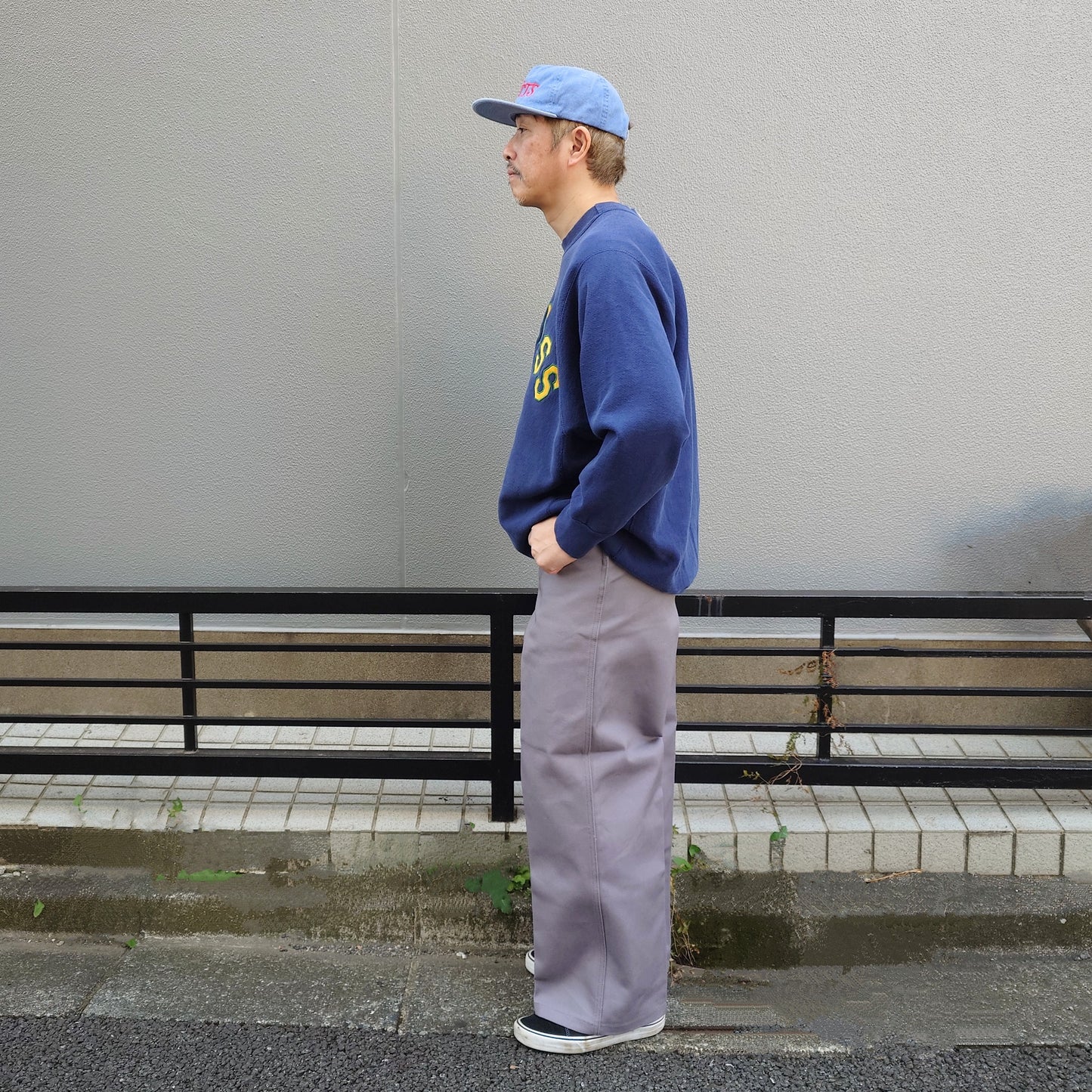 BENDAVIS GOLLILA CUT PANTS LT.GREY US企画