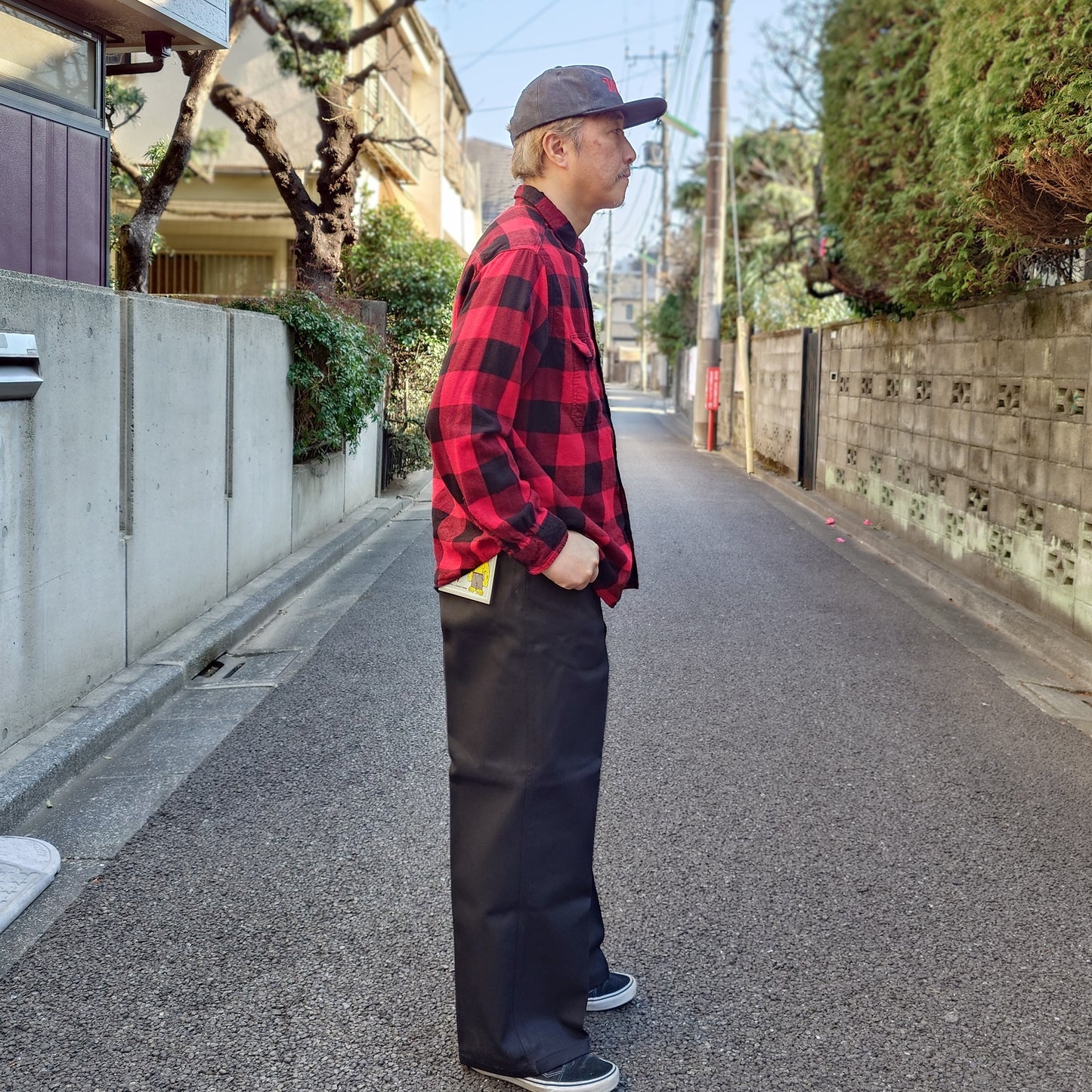 BENDAVIS GOLLILA CUT PANTS BLACK US企画