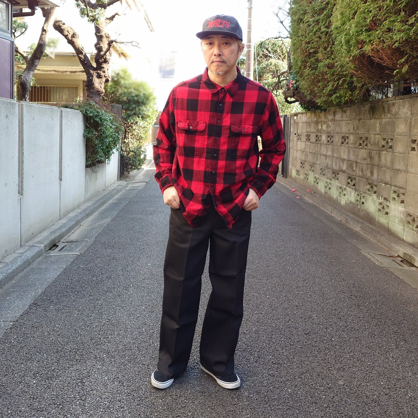 BENDAVIS GOLLILA CUT PANTS BLACK US企画