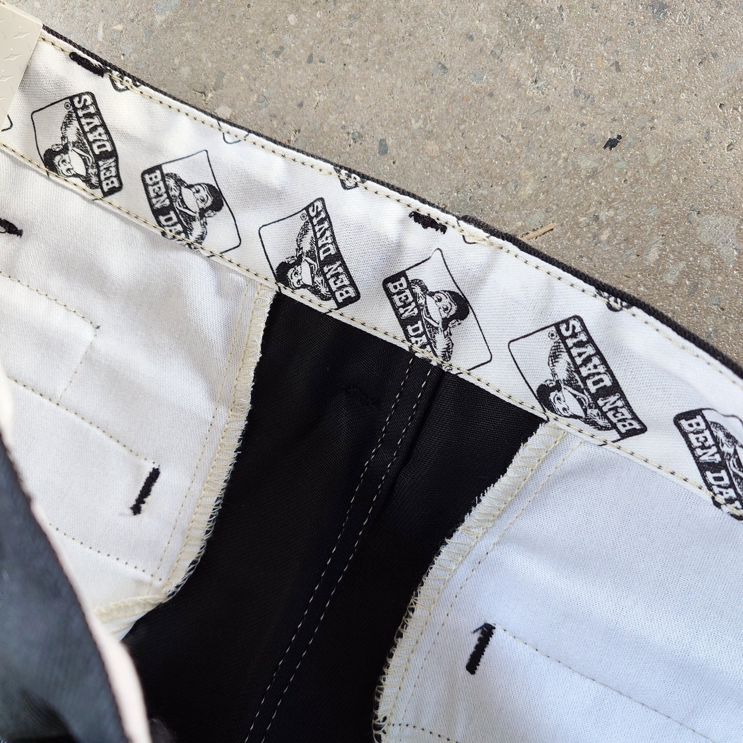 BENDAVIS GOLLILA CUT PANTS BLACK US企画