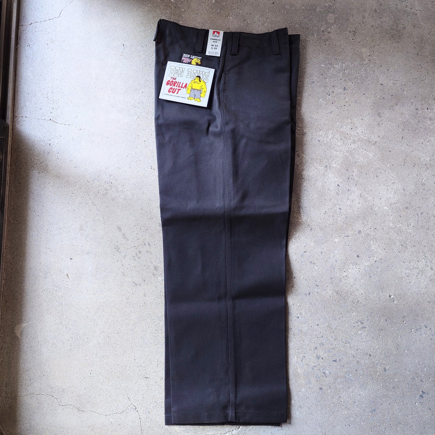 BENDAVIS GOLLILA CUT PANTS BLACK US企画