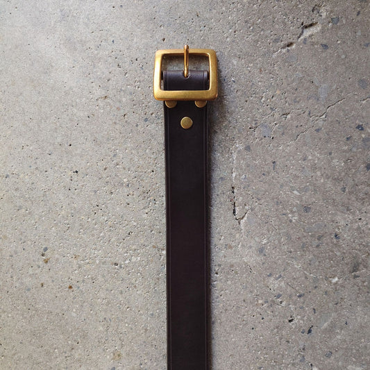 VASCO レザーベルト LEATHER GARRISON BELT VS-602 日本製 本革 レザーベルト ブラック