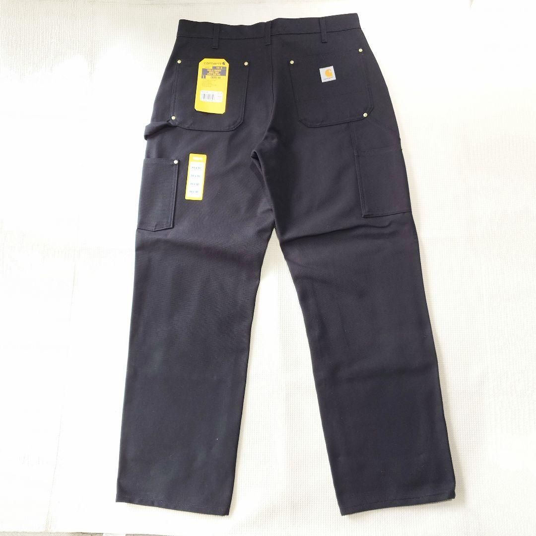 デッドストック アメリカ製 CARHARTT DOUBLE KNEE WORK PANTS カーハートダブルニーワークパンツ アメリカ製 デッドストック デトロイト ブラック