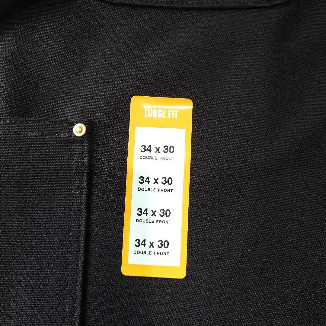 デッドストック アメリカ製 CARHARTT DOUBLE KNEE WORK PANTS カーハートダブルニーワークパンツ アメリカ製 デッドストック デトロイト ブラック