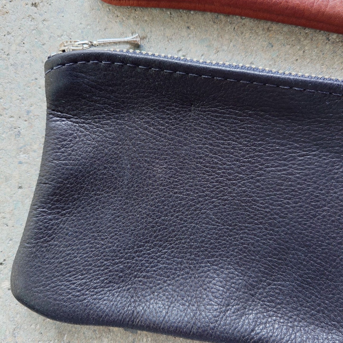 MOONSHINE LEATHER USA porch coin wallet 本革ポーチ 小銭入れ LARGE