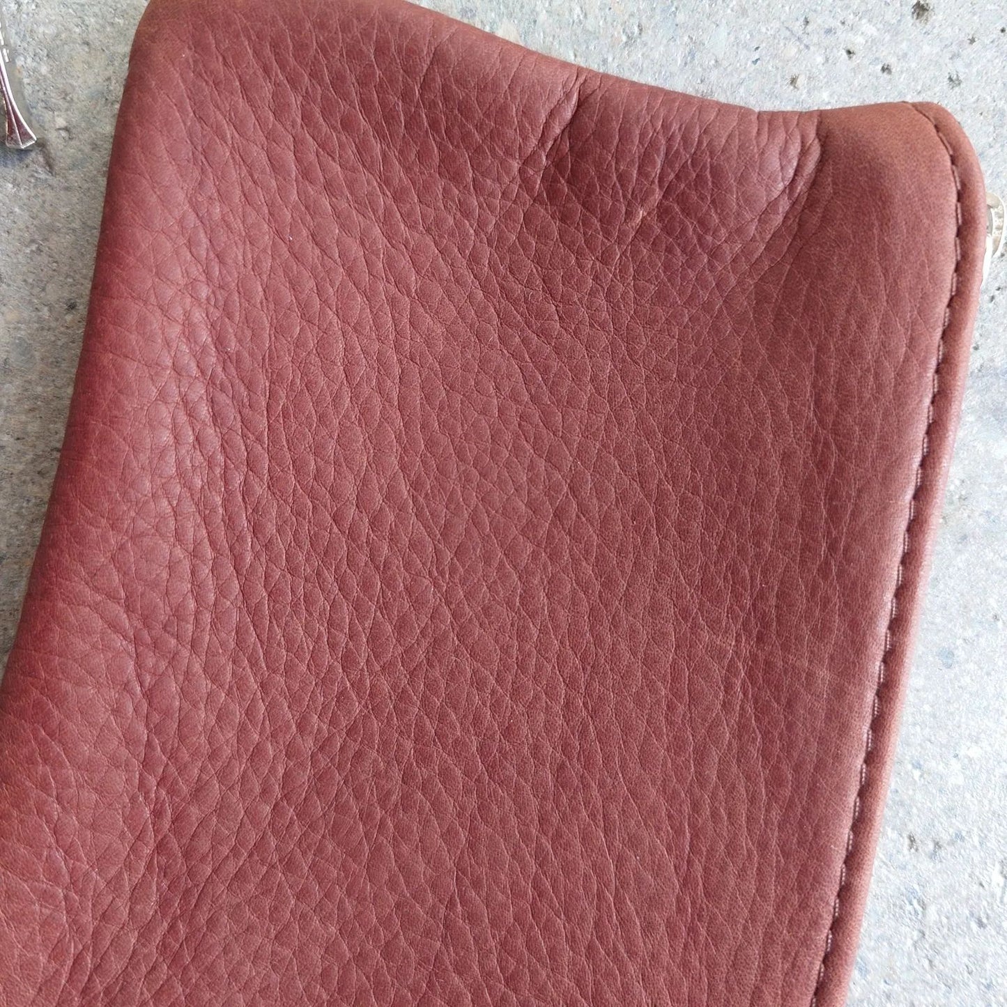 MOONSHINE LEATHER USA porch coin wallet 本革ポーチ 小銭入れ LARGE