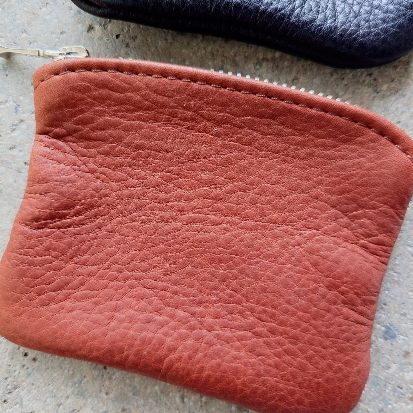 MOONSHINE LEATHER USA porch coin wallet 本革ポーチ 小銭入れ SMALL