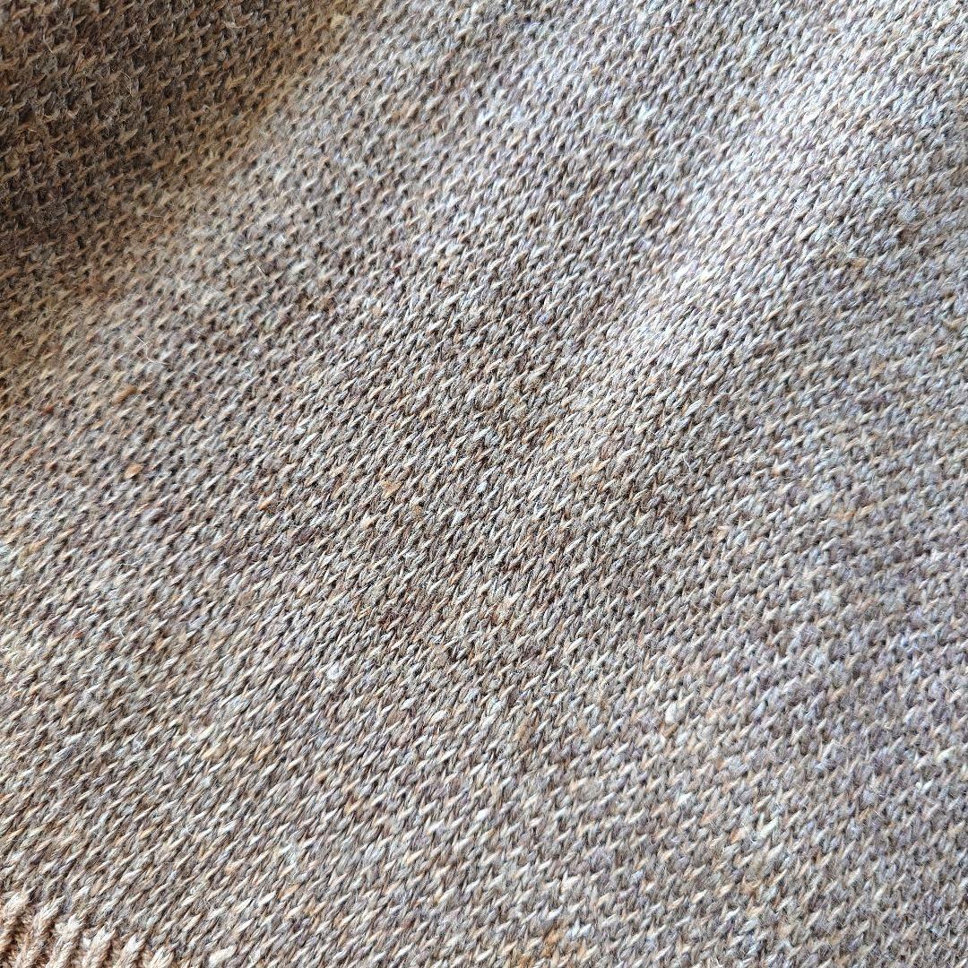 POLORALPH LAUREN V neck knit linnen&silk used