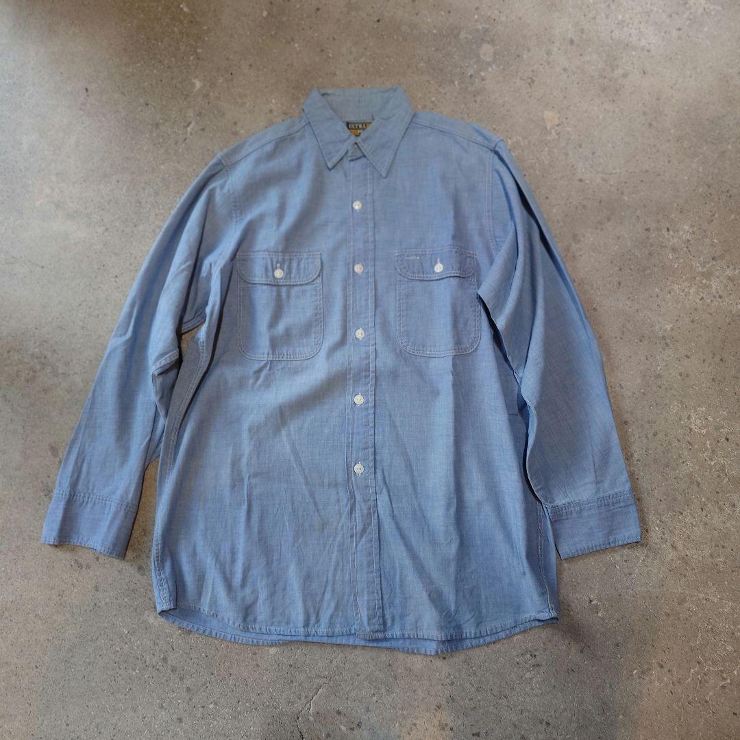80s old chambray shirts ELY