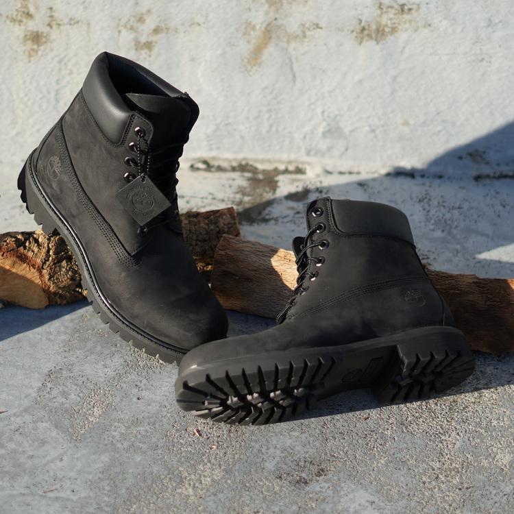 Timberland 6inch boots 9.5inch 6インチブーツ 27.5cm 黒 防水防錆 10073