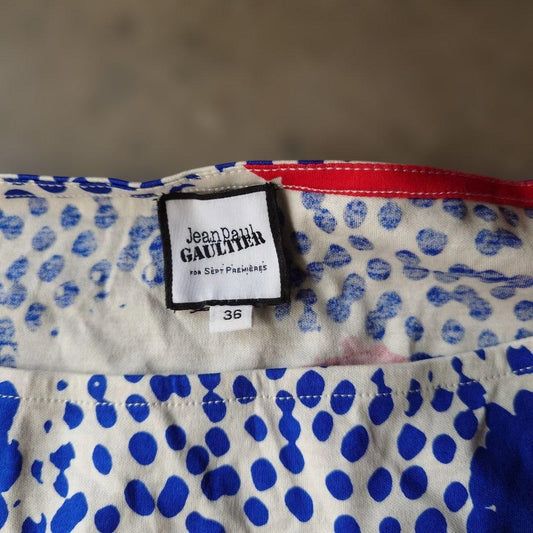 jean paul GAULTIER print cutsew