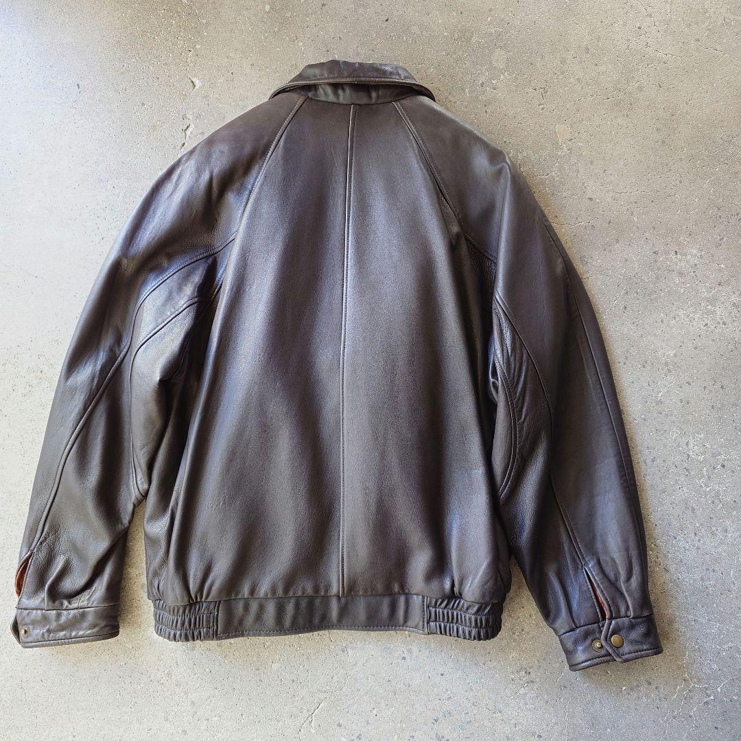 Brooksbrothers Lamb NAPPA Leather jacket L ブルックスブラザーズ ラムレザージャケット