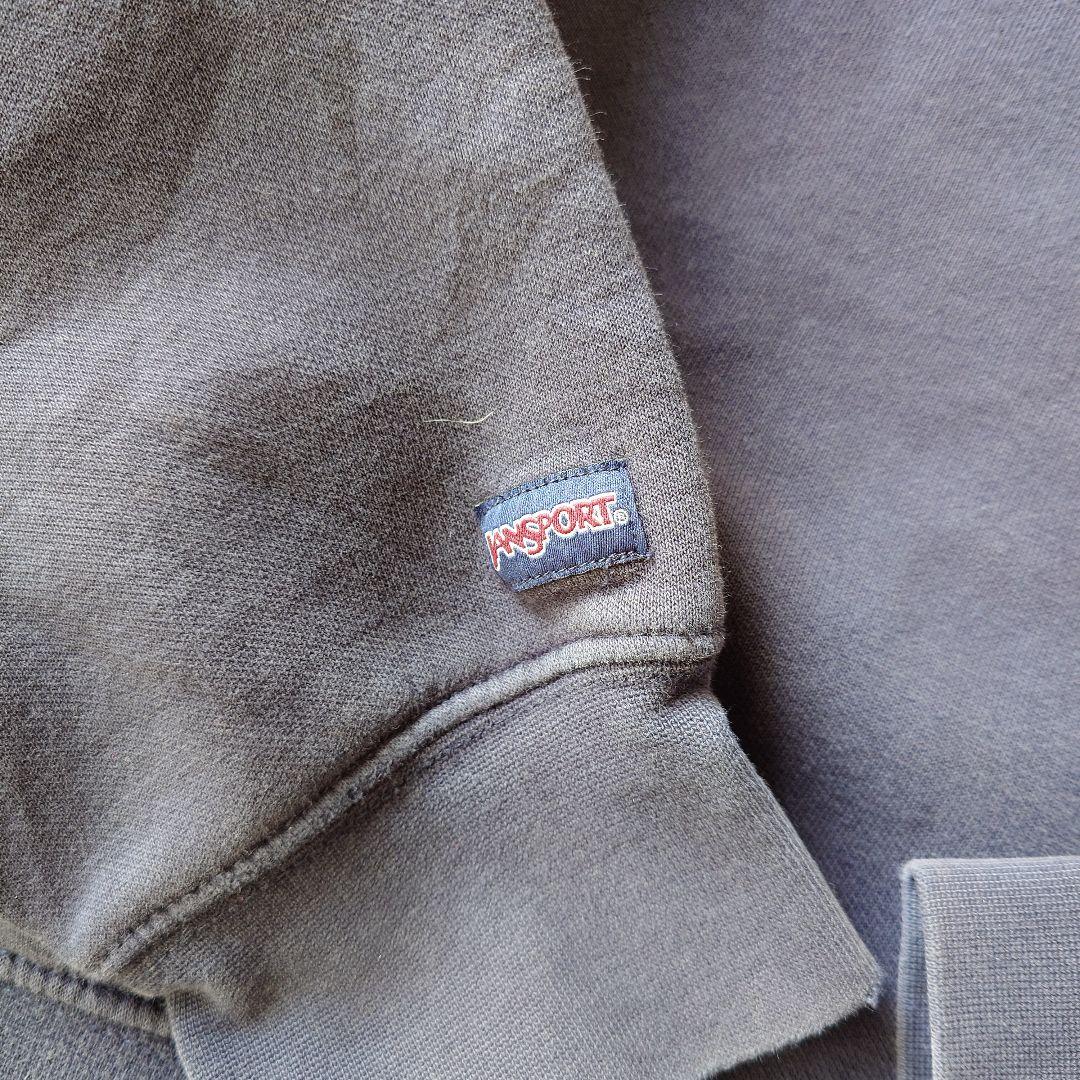 JANSPORTS drivers sweat UCLA ジャンスポーツ ハーフジップ カレッジロゴ スウエット M