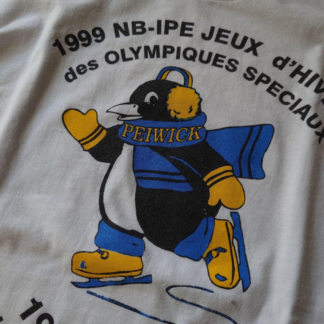 1999 OLYMPIC skate print tee L