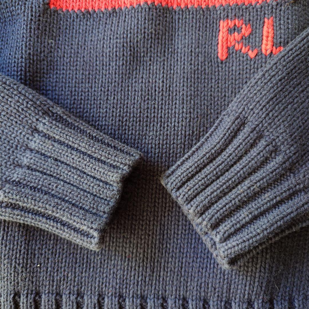 POLO RALPHLAUREN boys flag knit 150ポロラルフローレン ボーイズ 星条旗ニット