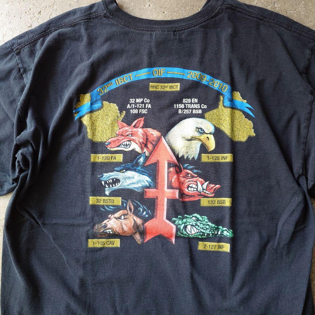 Used print tee military XL