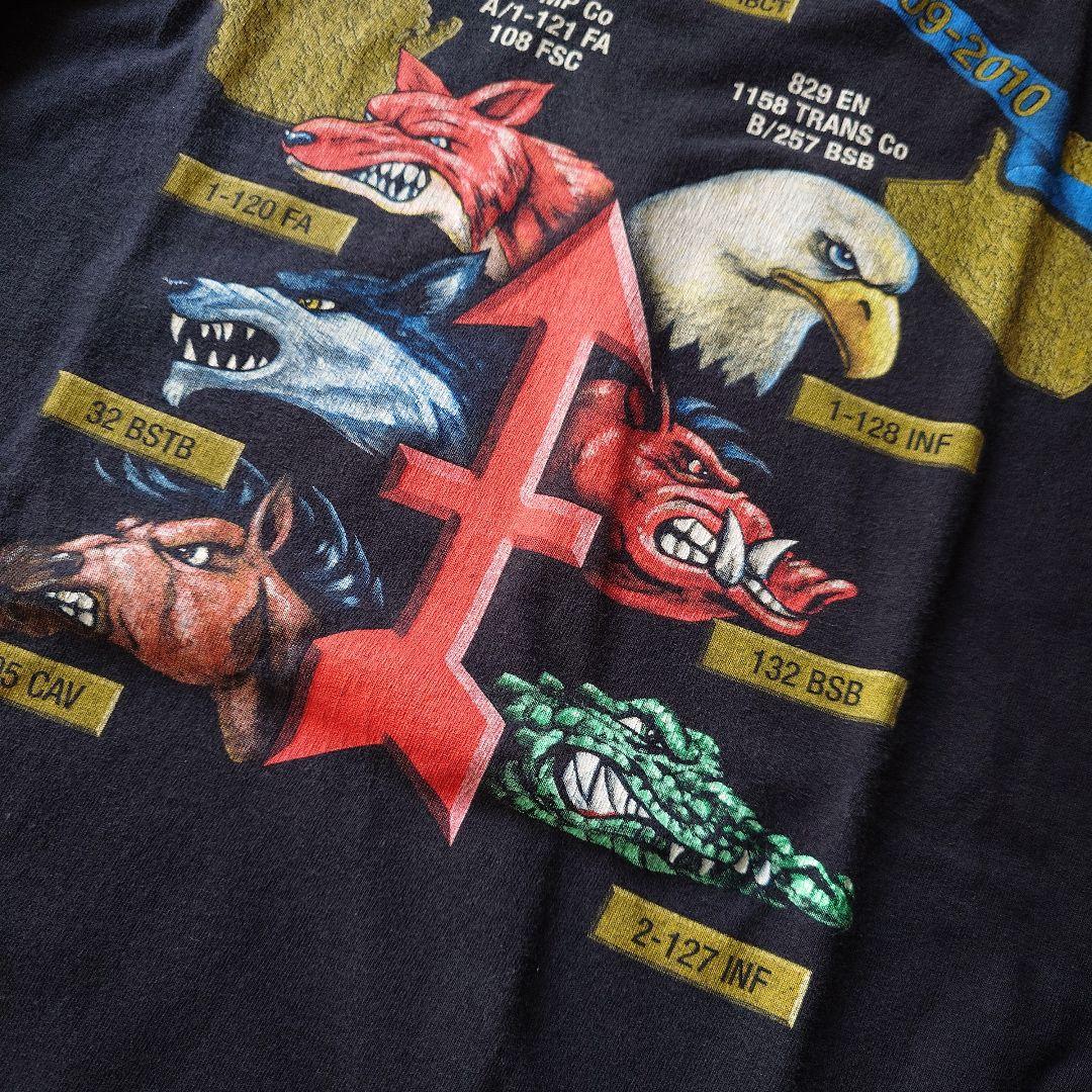 Used print tee military XL