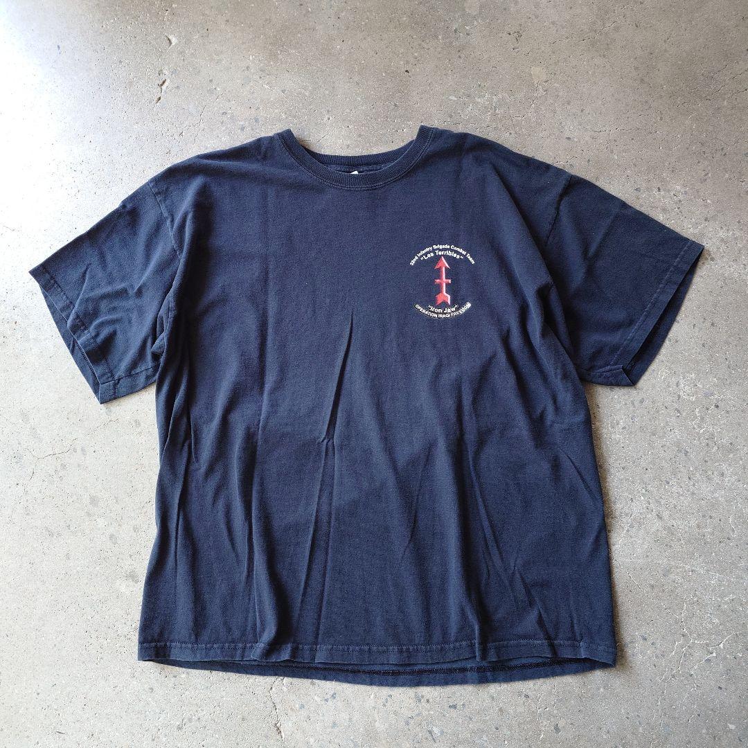 Used print tee military XL
