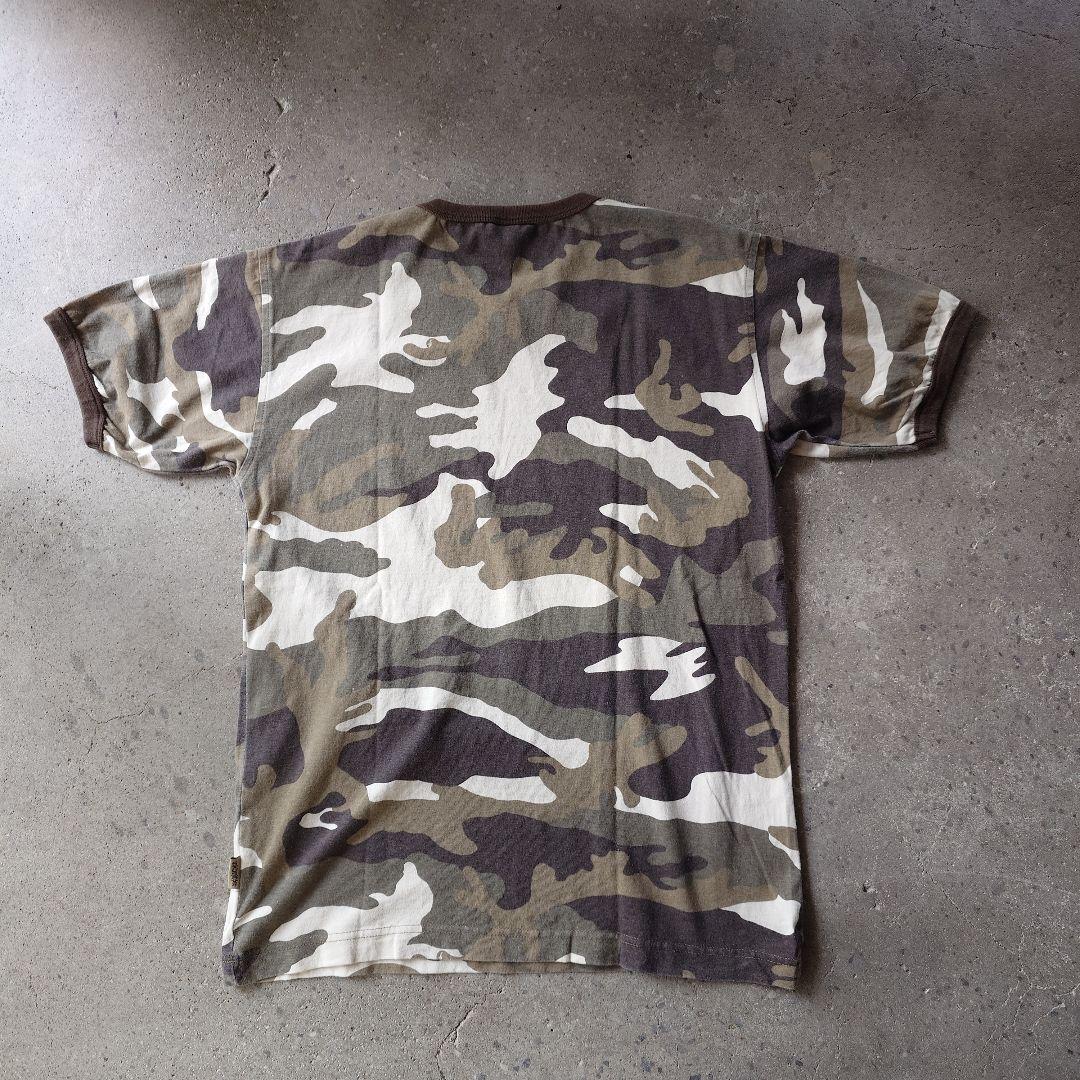 STUSSY 90s camo tee