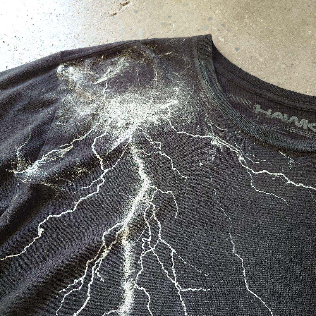 TONY HOWK thunder print tee XL