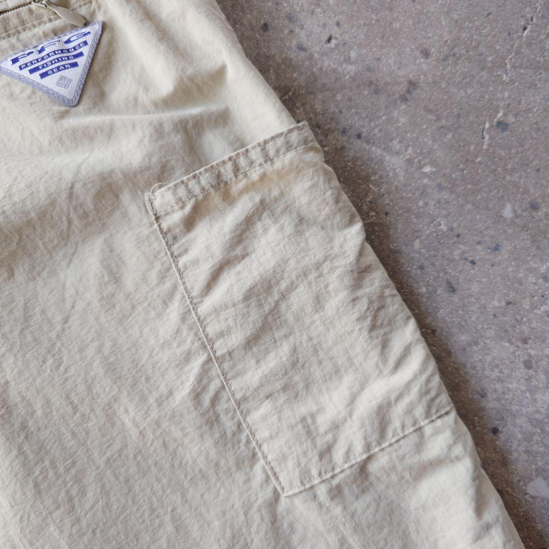 COLUMBIA PFG nylon short pants L