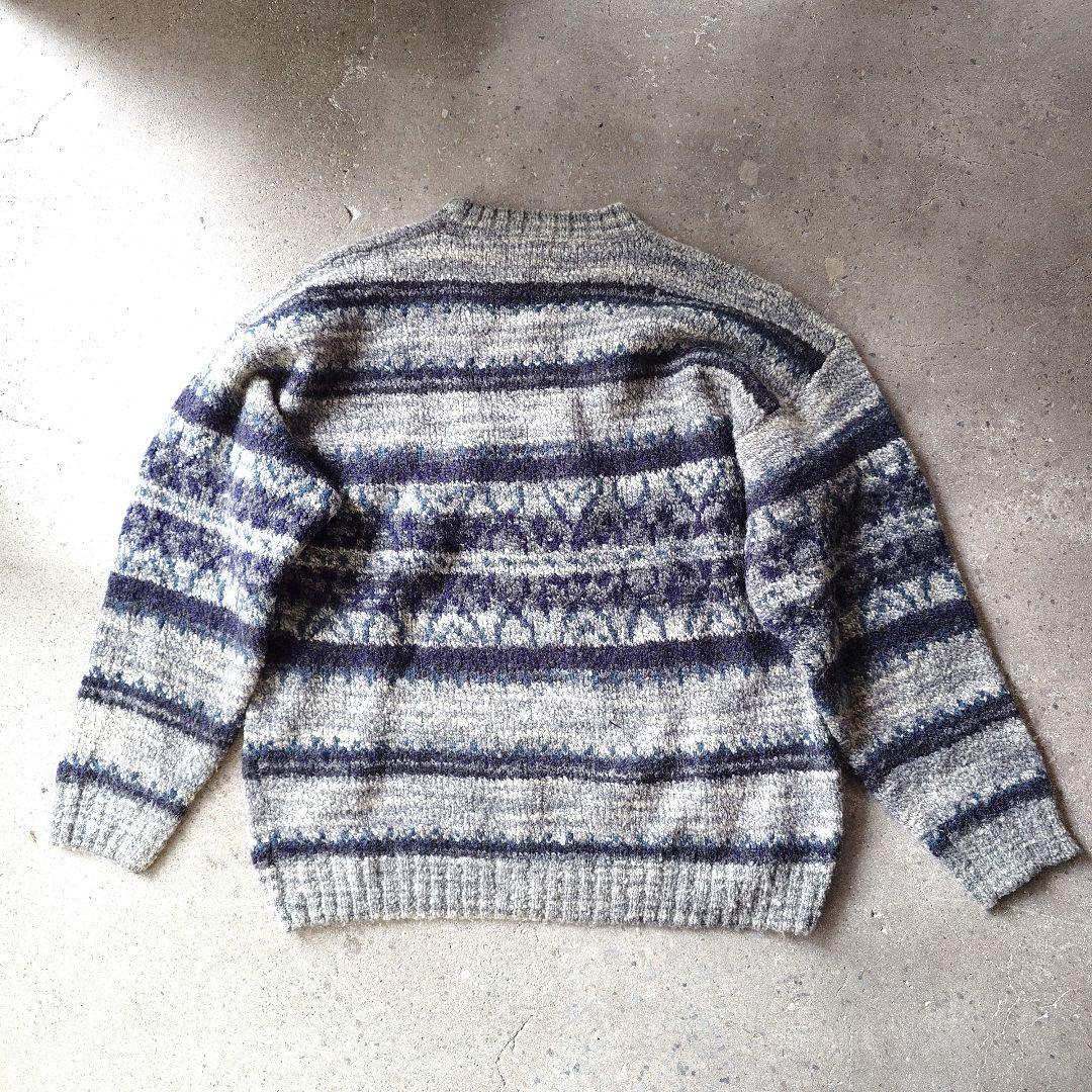 GEOFFREY BEENE acryle knit XL アクリルニット