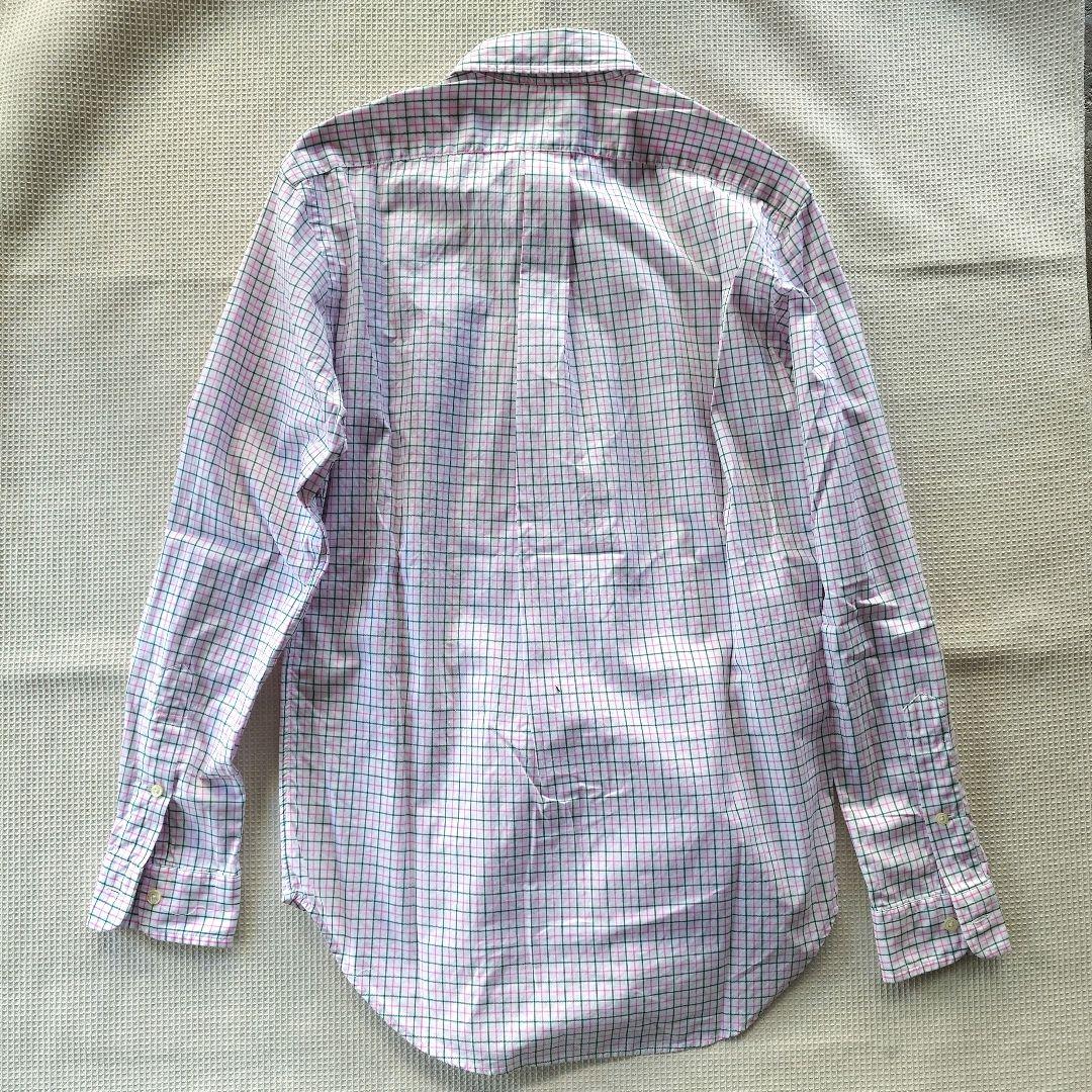 90’s polo ralphlauren classic fit shirts XS 90年代 ラルフローレン チエックシャツ XS クラッシックフィット