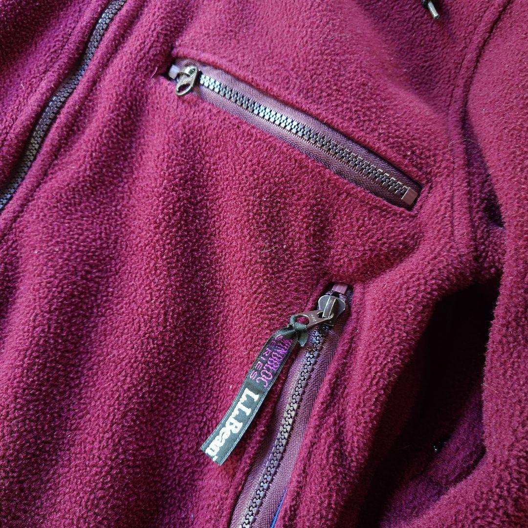 LLbean women fleece pullover polatec エルエルビーン レディース フリース プルオーバー ポーラテック