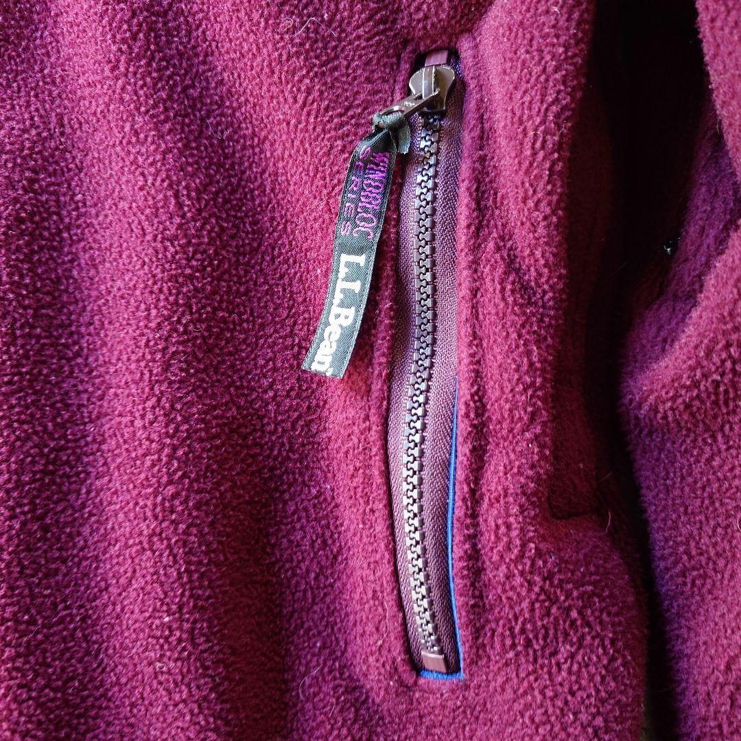 LLbean women fleece pullover polatec エルエルビーン レディース フリース プルオーバー ポーラテック