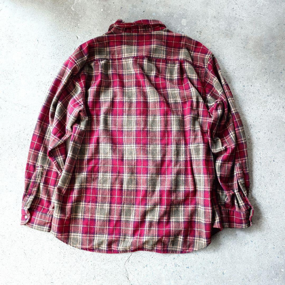 pendlton wool check shirts ペンドルトン チエック ウールシャツ XXL