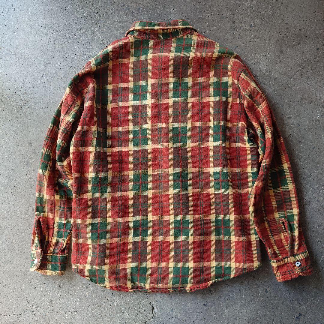 BIGMAC 80s made in USA flannel shirts L