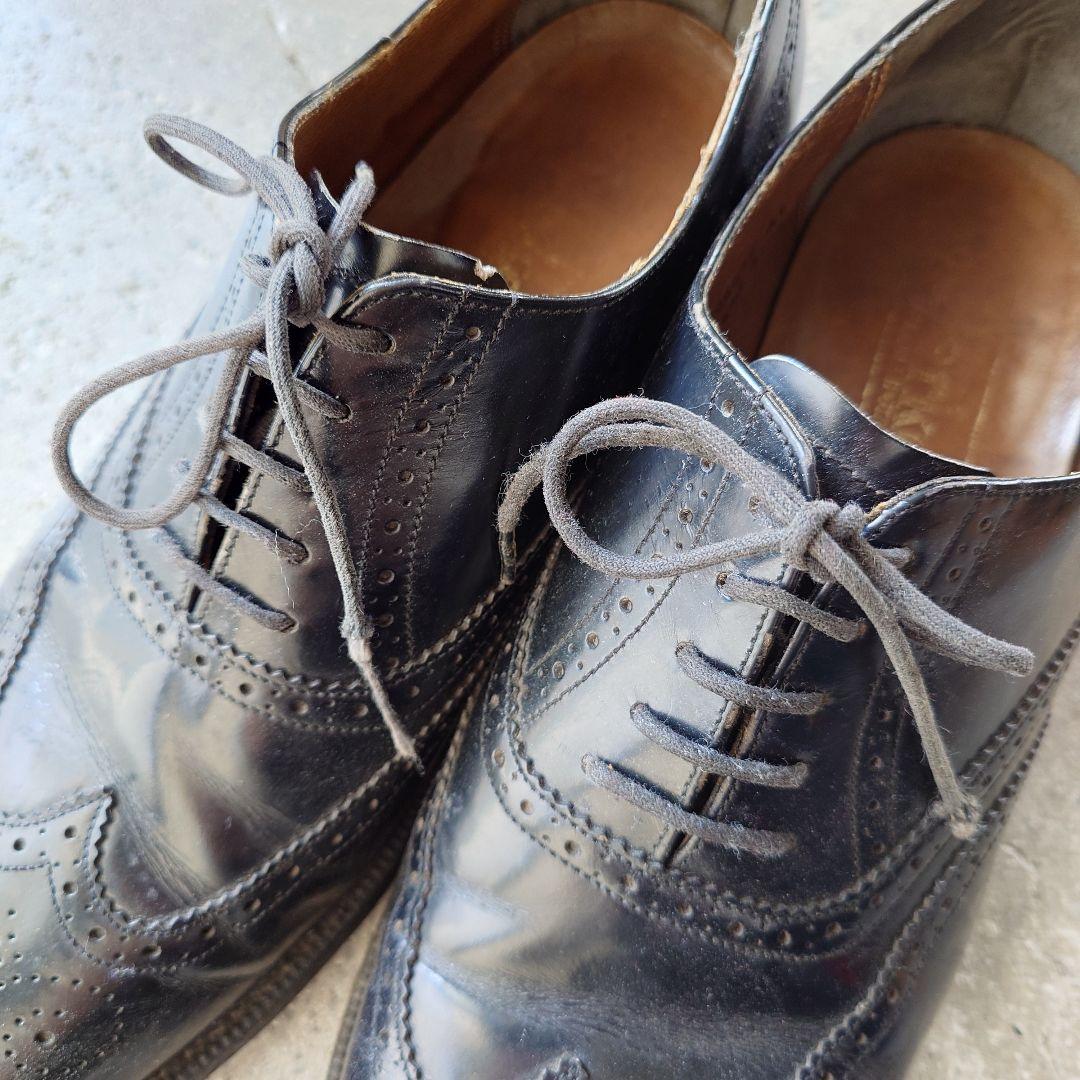 BENSO HARVEY wingtip shoes 91/2inch 27.5cm チェコ製