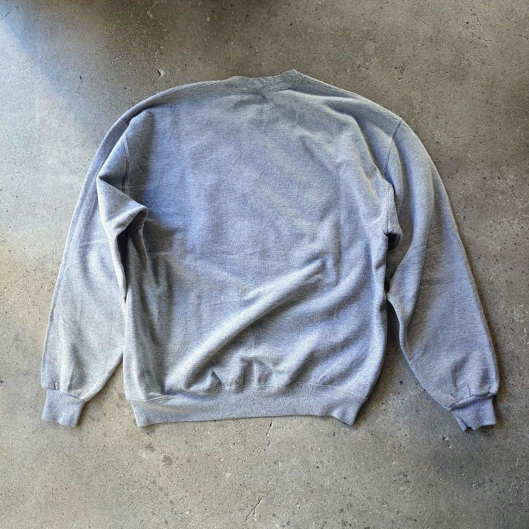 used colledge sweat M~L 古着 ユーズド レスリング プリント スウェット
