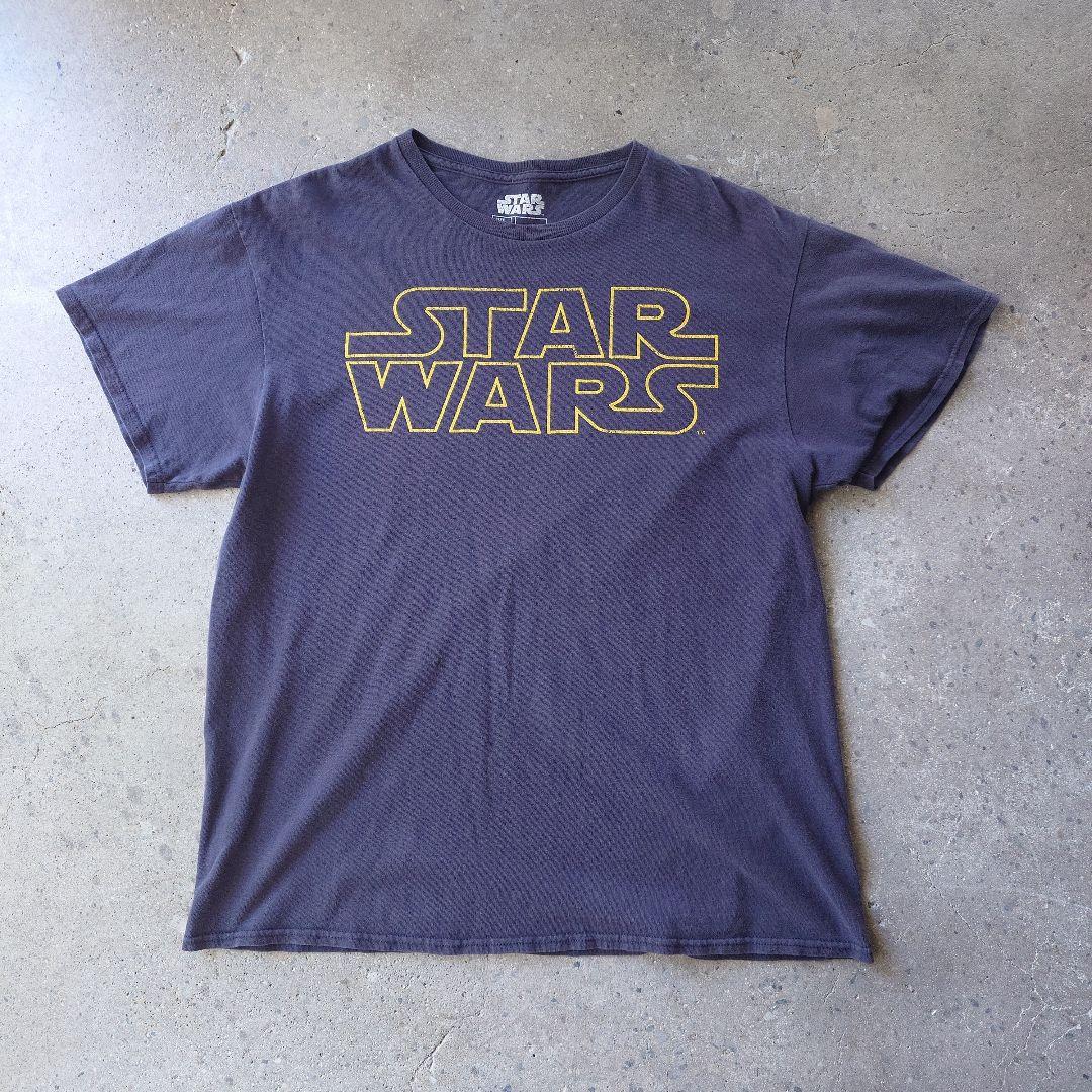 STARWARS official LOGO tee L