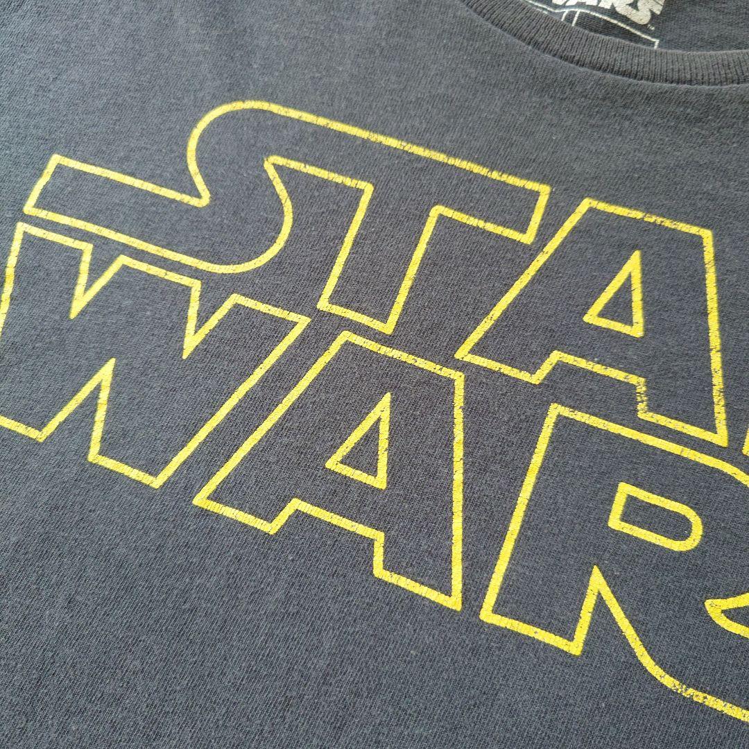 STARWARS official LOGO tee L