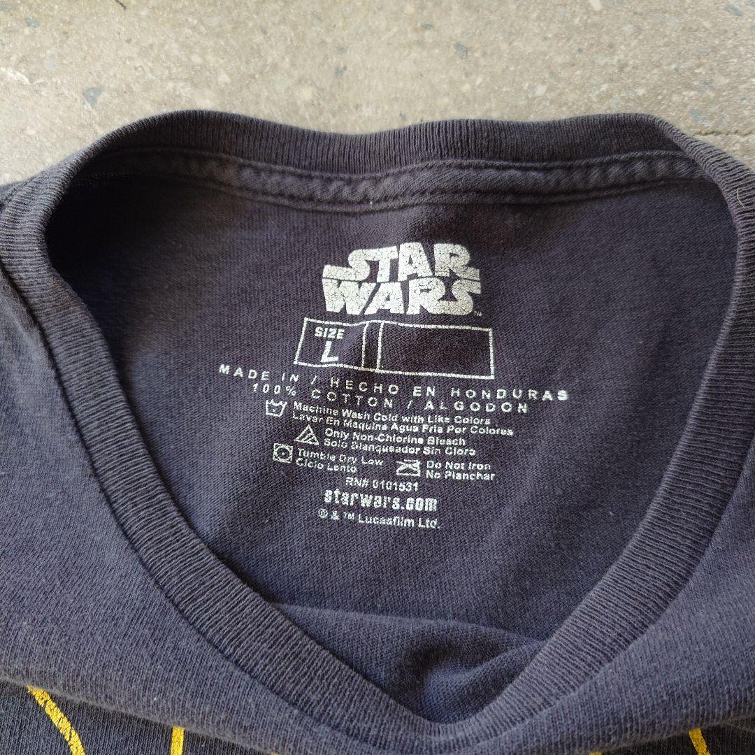 STARWARS official LOGO tee L