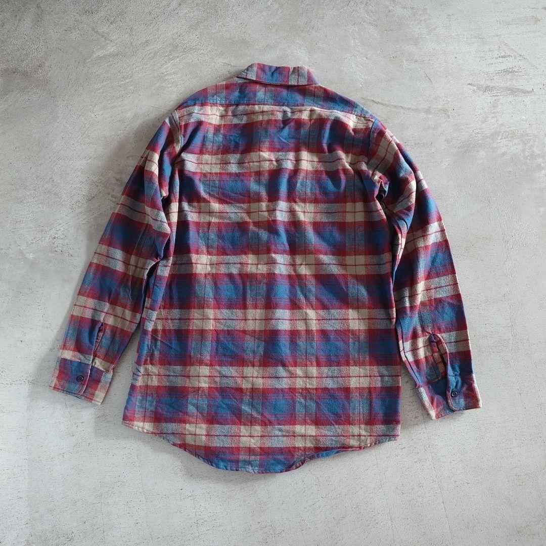 frost poof 70s nel shirts made in USA 16inch ネルシャツ アメリカ製