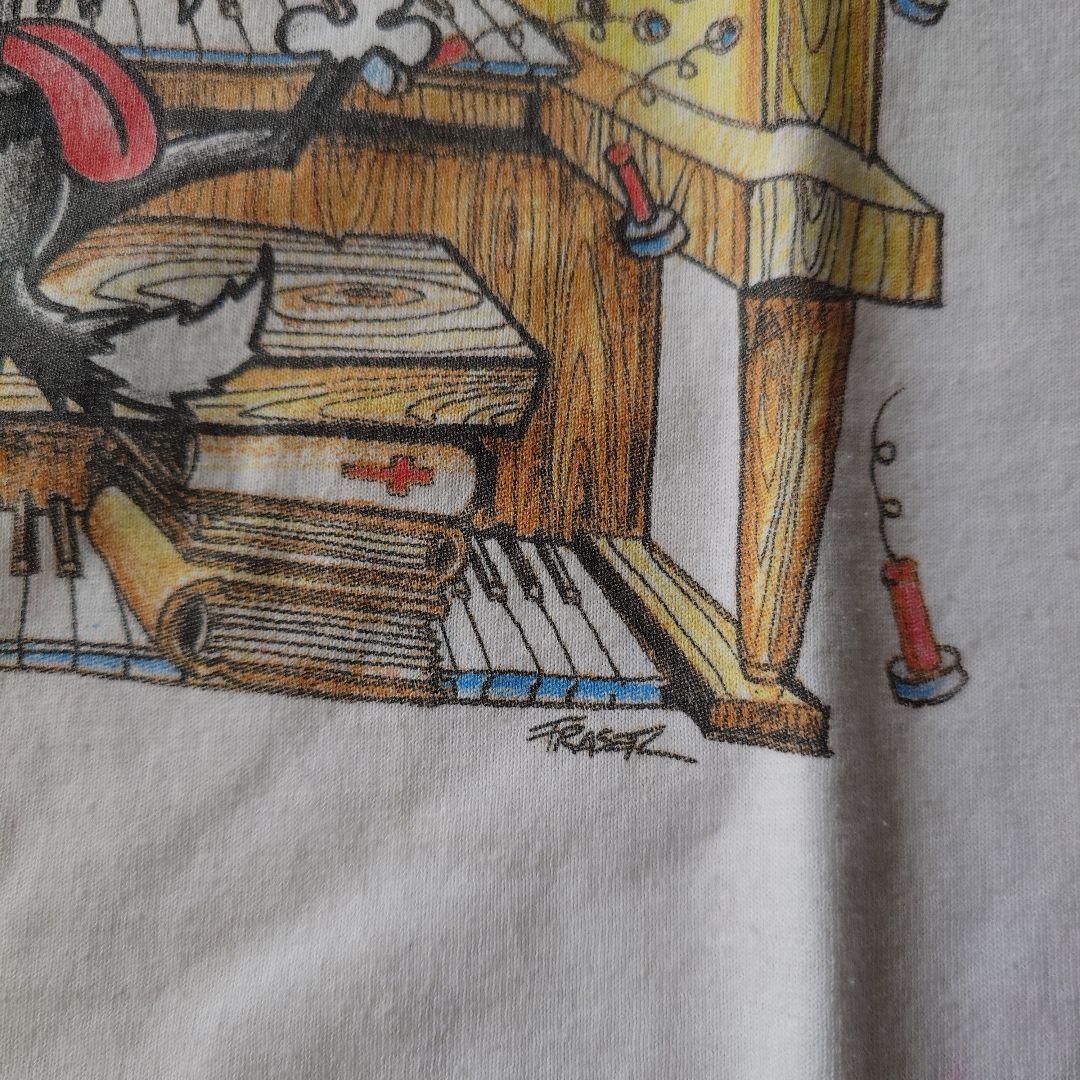 Used print tee DOG M