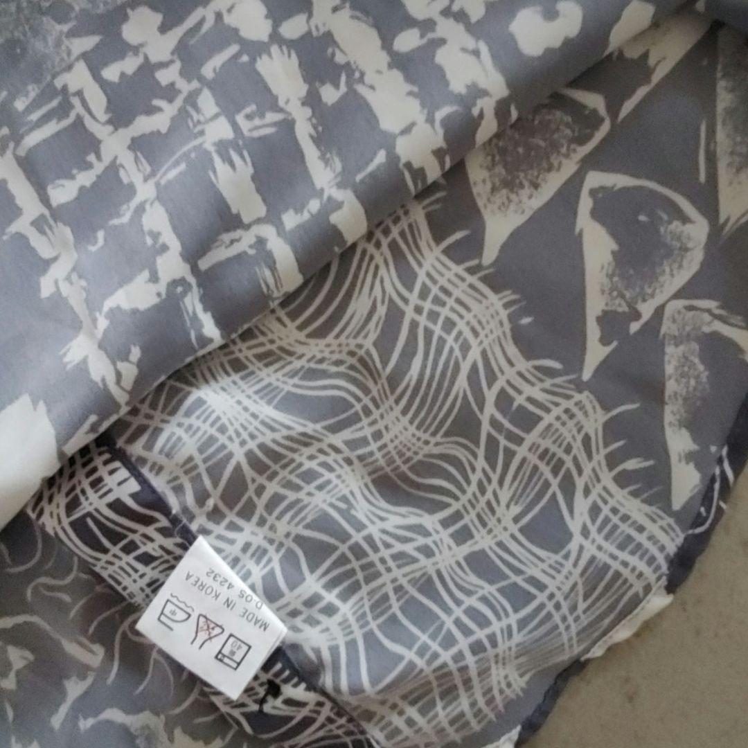 apaletta パッチワークグラフィック柄シャツ