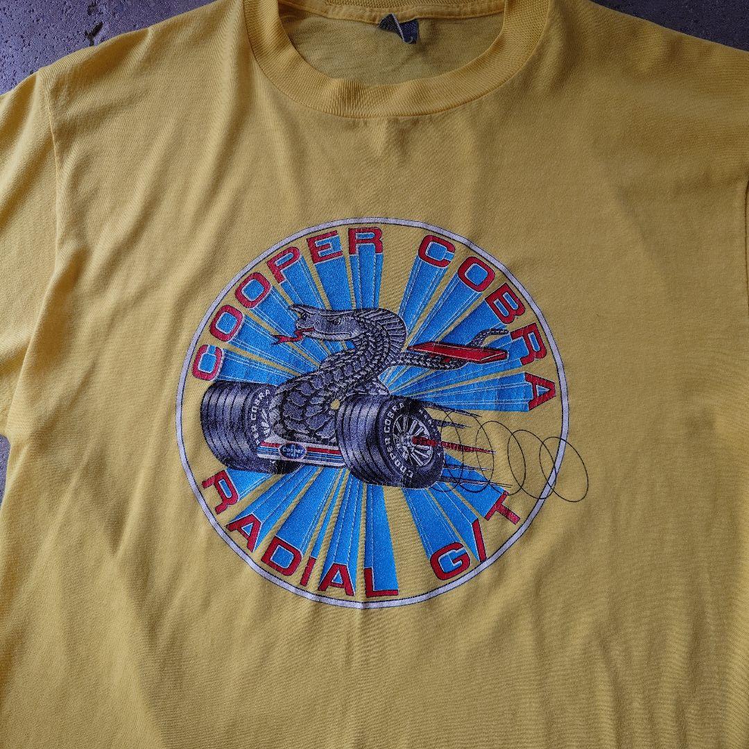 used 90s COBRA car sustom shop tee XL