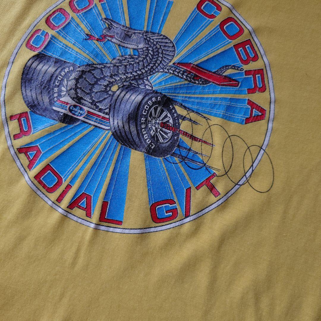 used 90s COBRA car sustom shop tee XL