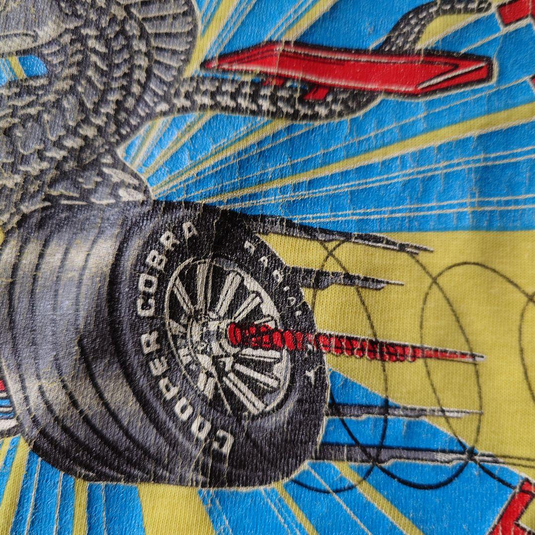 used 90s COBRA car sustom shop tee XL
