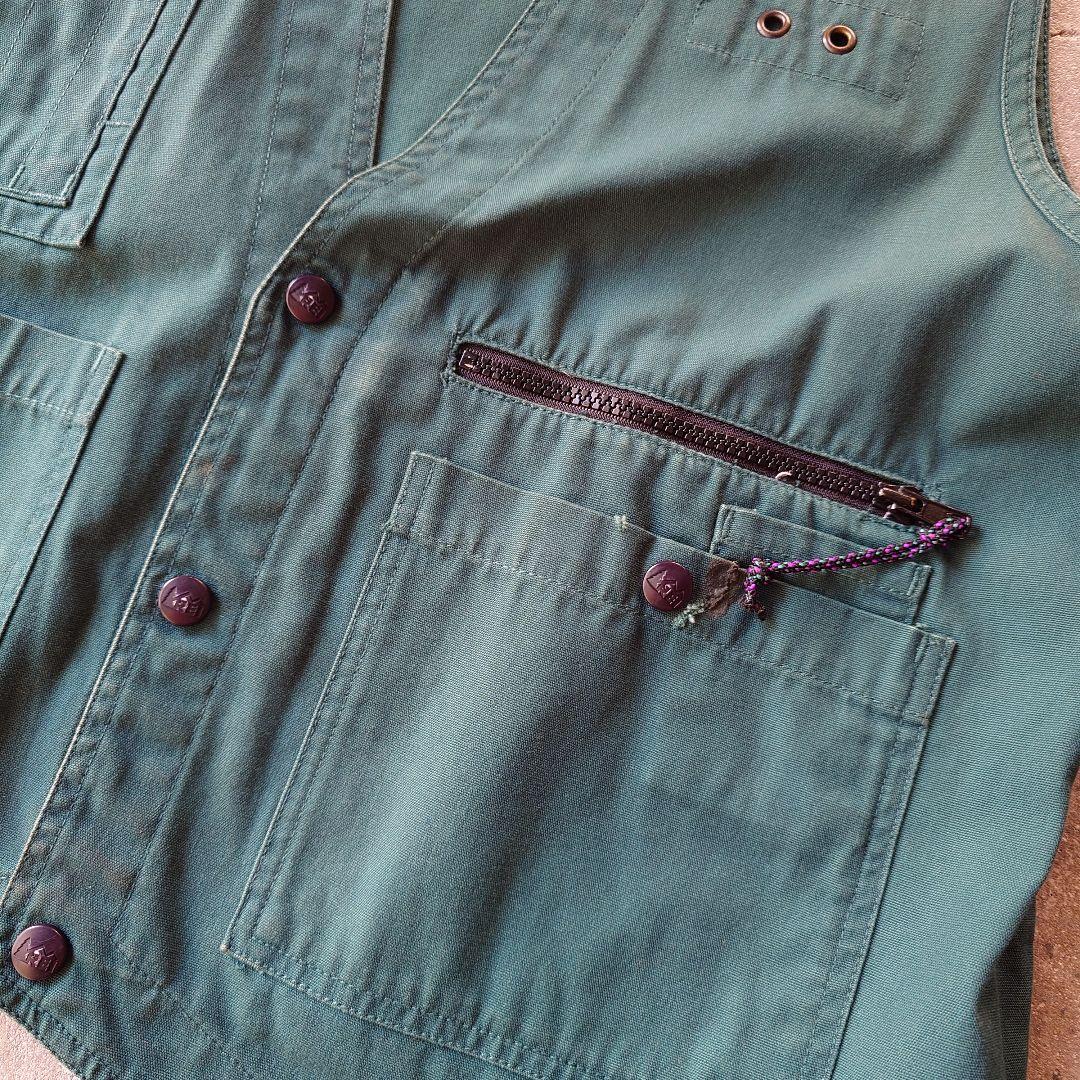 REI 80's work vest 80年代 ワークベスト ハンティングベスト L相当