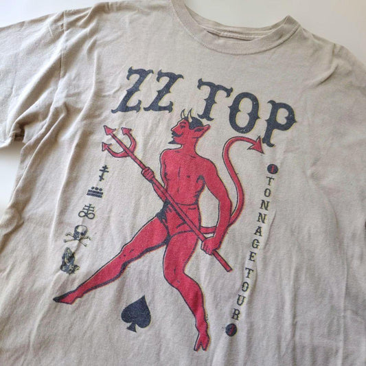 ZZ TOP tour tee M