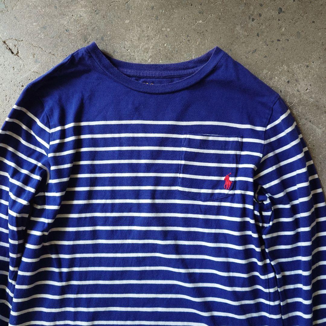 poloralphlauren women border ls tee 150