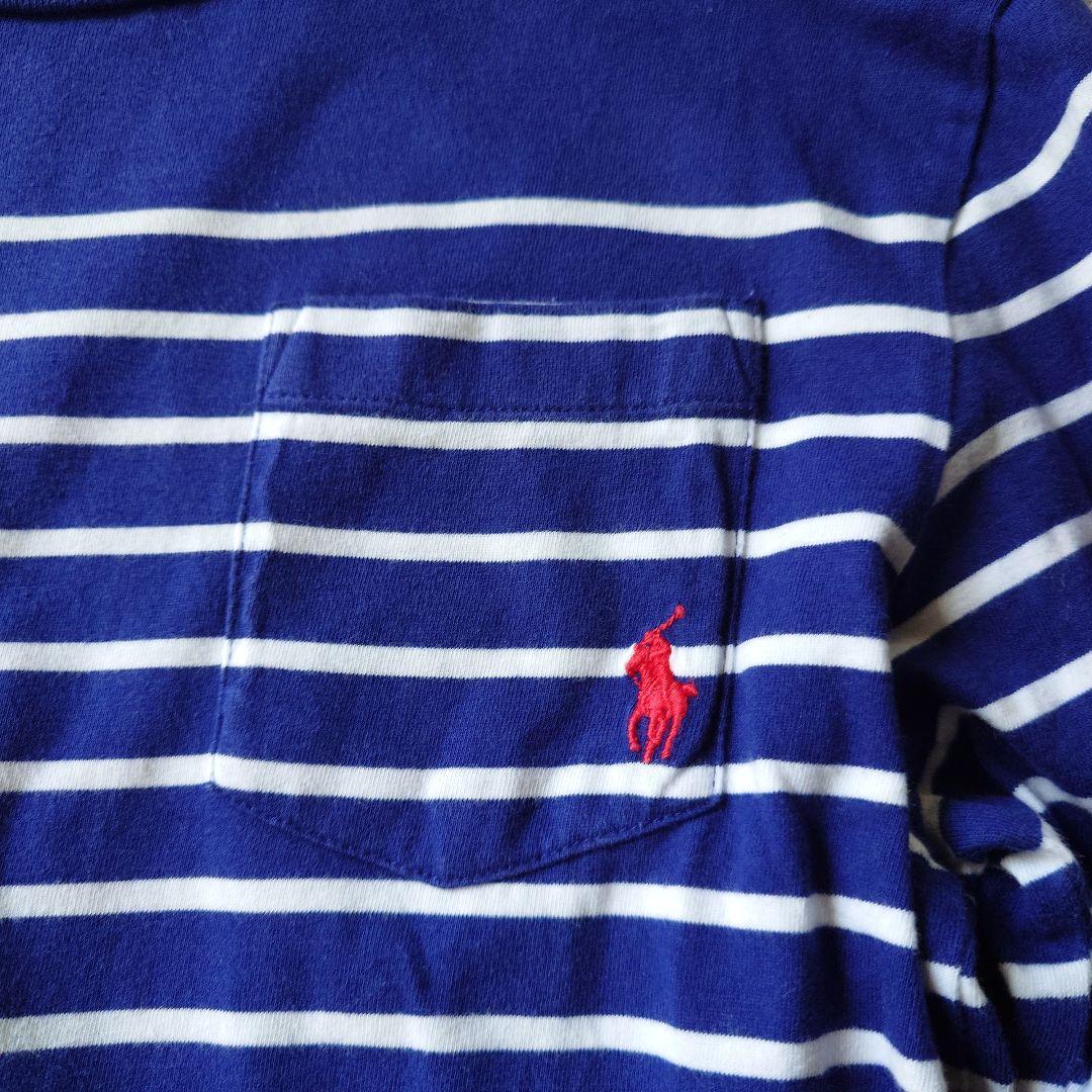 poloralphlauren women border ls tee 150