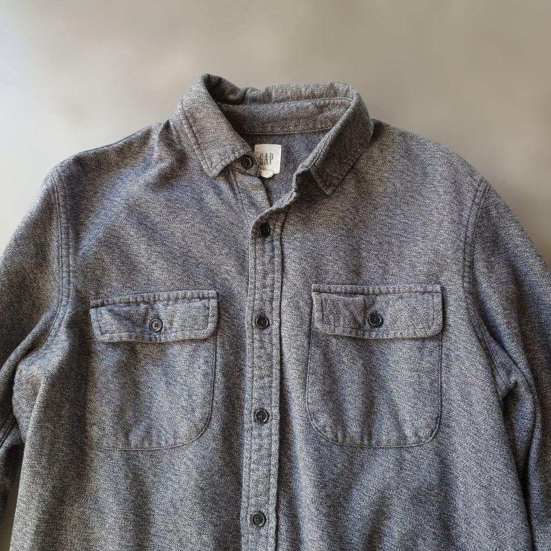 GAP black chambray work shirts M