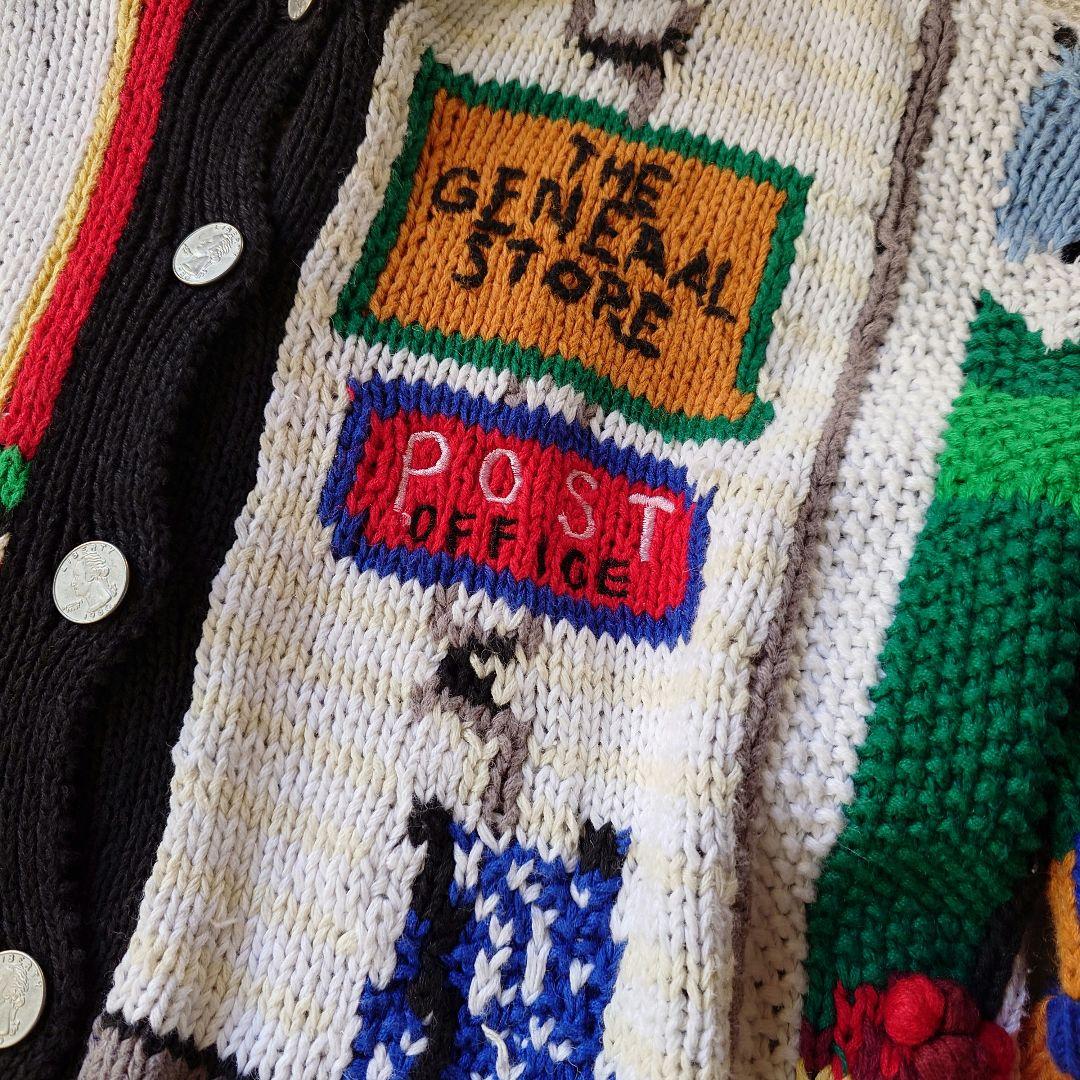 used women hand knit cardigan