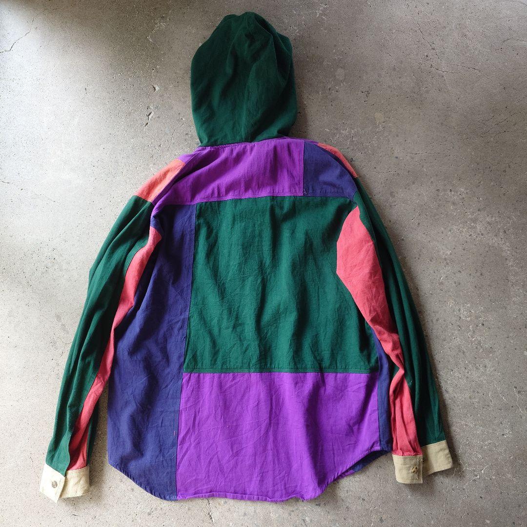 Used multi color laceup pullover shirts